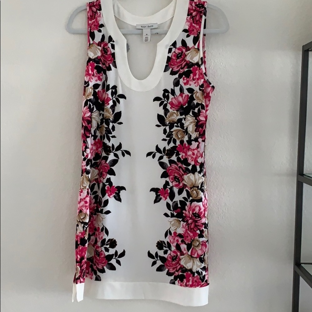 WHBM dress with floral details